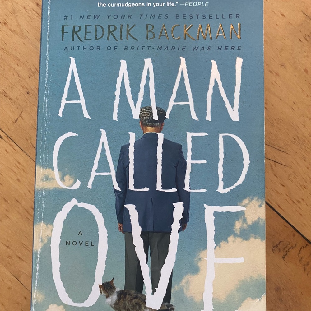 “A Man Called Ove” by Fredrik Backman. fictional book